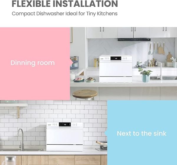 COMFEE’ Portable Mini Dishwasher